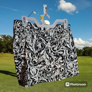 Courtenay Black & White Skort Size ‎ 6 w99